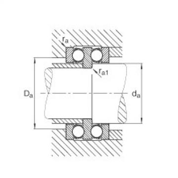 Axial deep groove ball bearings - 52205