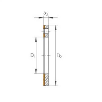 Thrust washers - EGW32-E40-B