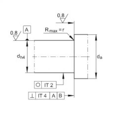 Axial angular contact ball bearings - 7602012-2RS-TVP