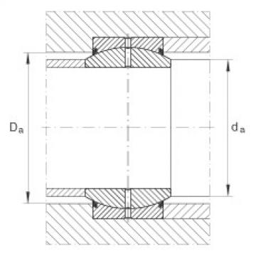 Radial spherical plain bearings - GE100-DO-2RS