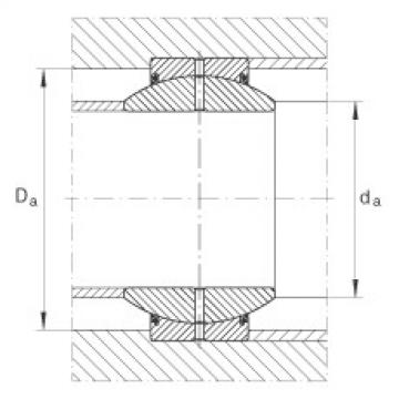 Radial spherical plain bearings - GE240-FO-2RS