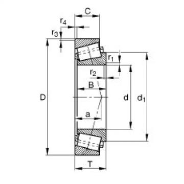 Tapered roller bearings - 30202-XL