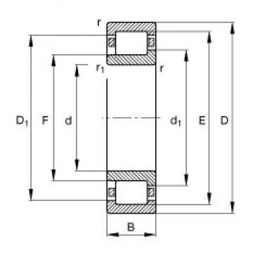 Cylindrical roller bearings - NJ202-E-XL-TVP2