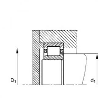 Cylindrical roller bearings - NJ218-E-XL-TVP2