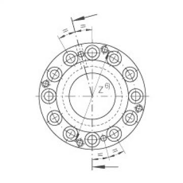 Needle roller/axial cylindrical roller bearings - ZARF2575-TV