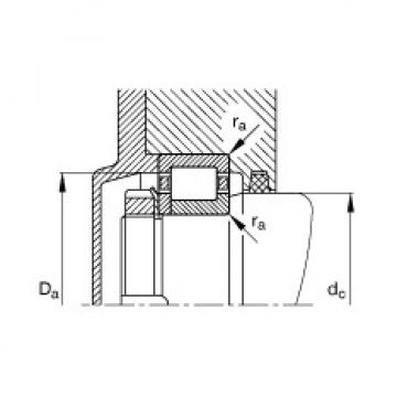 Cylindrical roller bearings - NJ2307-E-XL-TVP2 + HJ2307-E