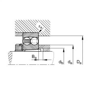 Self-aligning ball bearings - 1205-K-TVH-C3 + H205