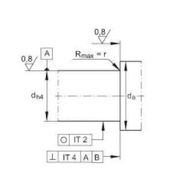 Axial angular contact ball bearings - ZKLF2575-2RS-2AP-XL