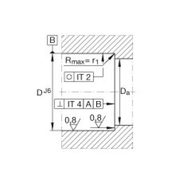 Axial angular contact ball bearings - BSB3062-SU-L055