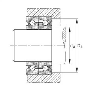 Axial angular contact ball bearings - BSB3062-SU