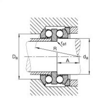 Axial deep groove ball bearings - 54205