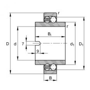 Self-aligning ball bearings - 11211-TVH