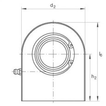 Hydraulic rod ends - GF25-DO