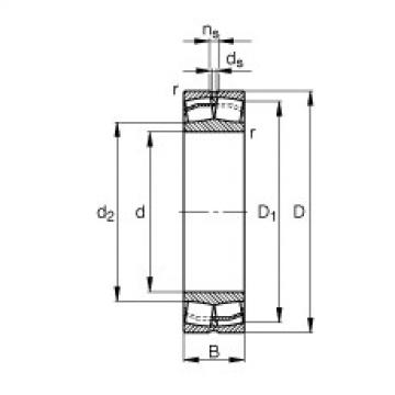 Spherical roller bearings - 21310-E1-XL