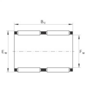 Needle roller and cage assemblies - K60X66X40-ZW