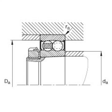 Self-aligning ball bearings - 2212-K-2RS-TVH-C3