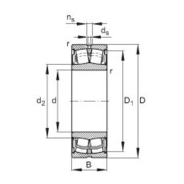 Sealed spherical roller bearings - WS22210-E1-XL-2RSR