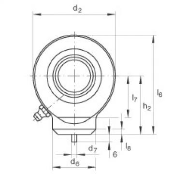 Hydraulic rod ends - GK50-DO