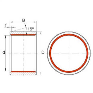 Cylindrical plain bushes - ZGB140X155X150