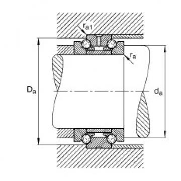 Axial angular contact ball bearings - 234432-M-SP