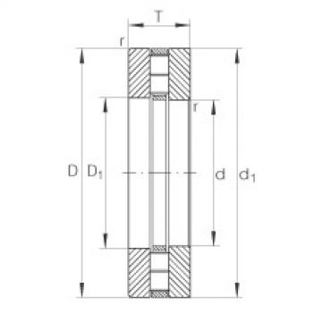 Axial cylindrical roller bearings - 89312-TV