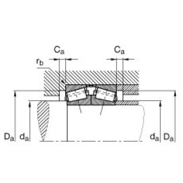 Tapered roller bearings - 32968-N11CA-VA240-300