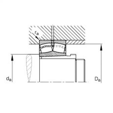 Spherical roller bearings - 22311-E1-XL-K + AHX2311