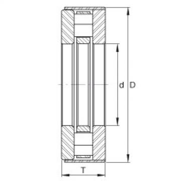 Axial cylindrical roller bearings - RCT23