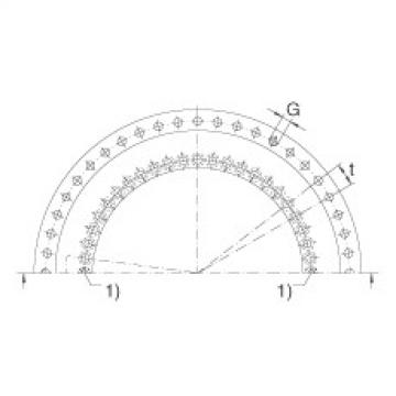 Axial/radial bearings - YRT1030