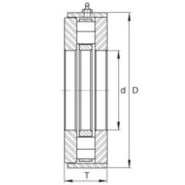 Axial cylindrical roller bearings - RWCT17