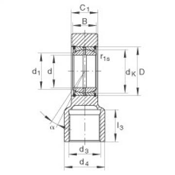 Hydraulic rod ends - GIHRK120-DO