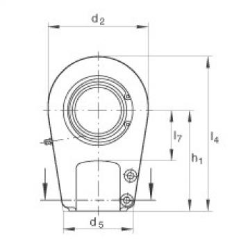 Hydraulic rod ends - GIHRK110-DO