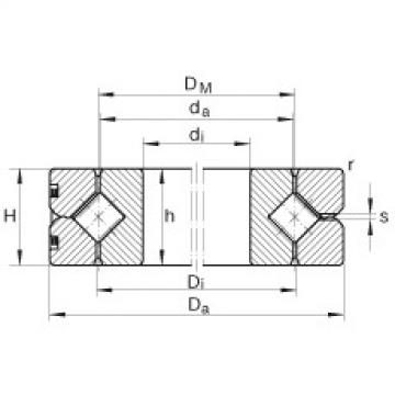 Crossed roller bearings - SX011814