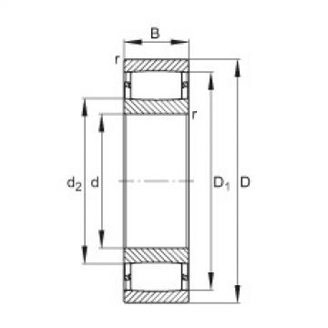 Toroidal roller bearings - C30/500-XL-M