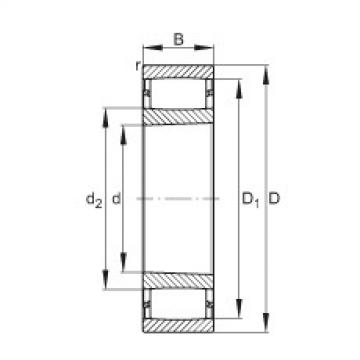 Toroidal roller bearings - C2217-XL-K