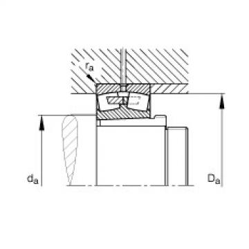 Spherical roller bearings - 23944-S-K-MB + AH3944