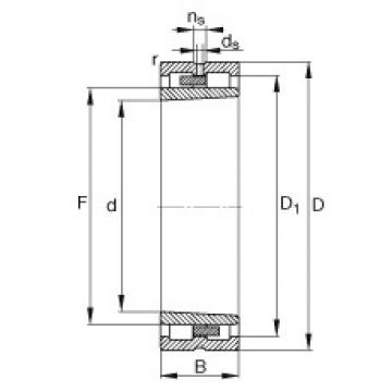 Cylindrical roller bearings - NNU4960-S-K-M-SP