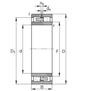 Cylindrical roller bearings - NNU4930-S-M-SP