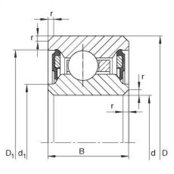 Thin section bearings - CSCU045-2RS