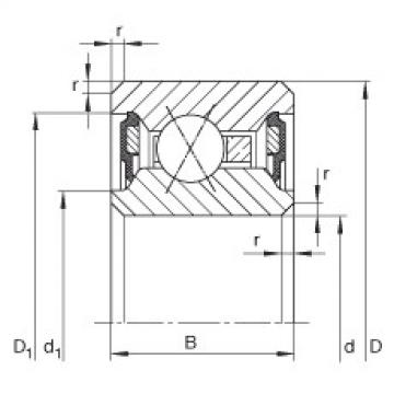 Thin section bearings - CSXU050-2RS