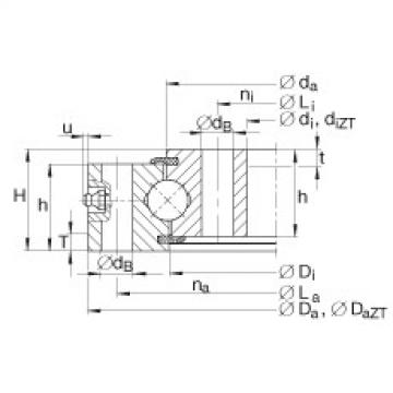 Four point contact bearings - VU140325