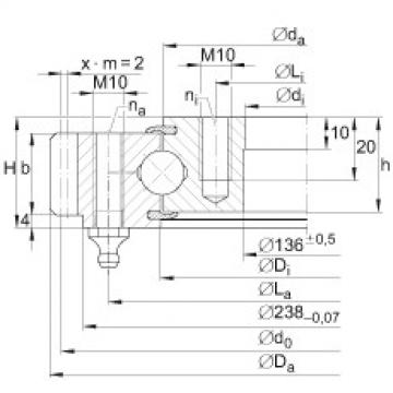 Four point contact bearings - VA140188-V