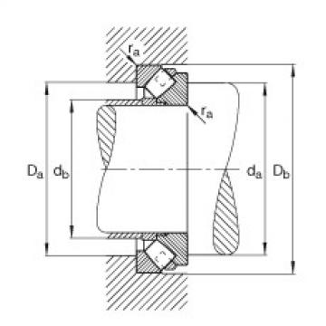 Axial spherical roller bearings - 29256-E1-MB