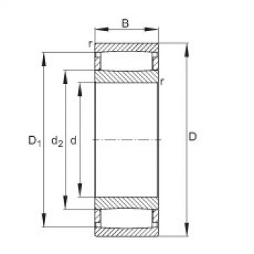 Toroidal roller bearings - C30/800-XL-M1B