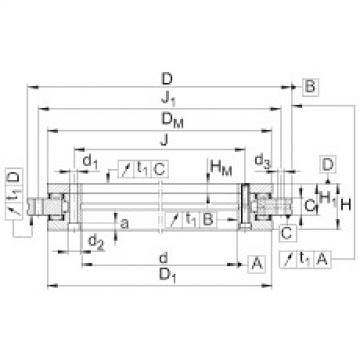 Axial/radial bearings - YRTM260