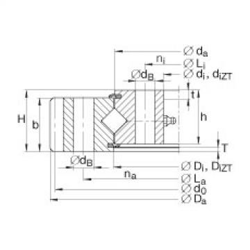 Crossed roller bearings - XA120235-N