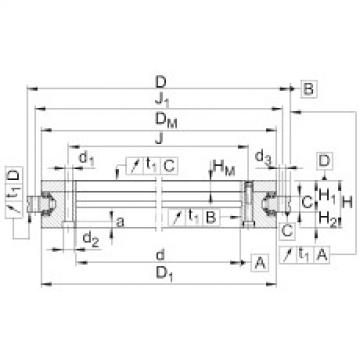 Axial/radial bearings - YRTSM325