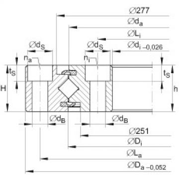 Crossed roller bearings - XU080264