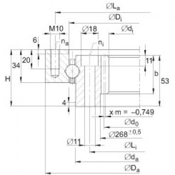 Four point contact bearings - VI140326-V