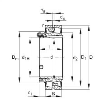 Spherical roller bearings - 22256-BEA-XL-K-MB1